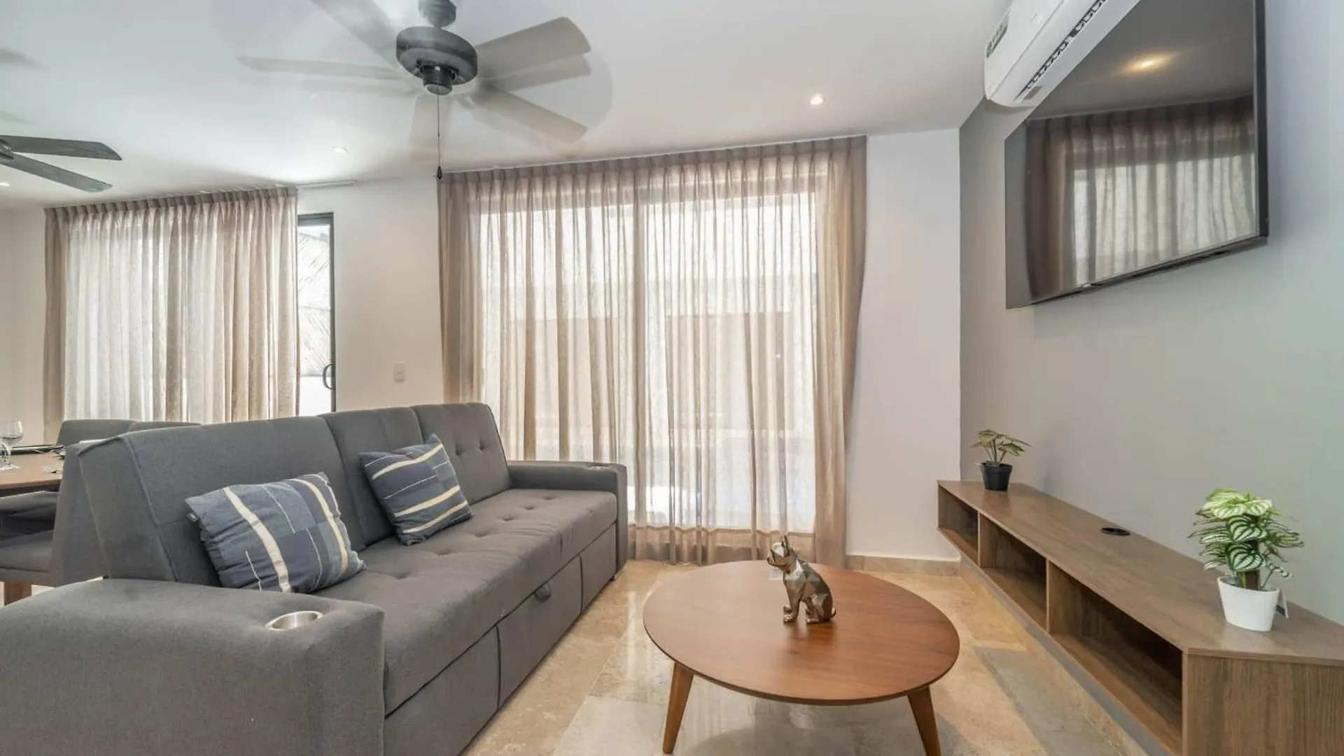 2-Bedroom Apartment With Pool Parques Zama Tulum Mexico